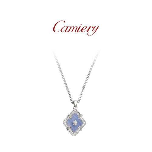 CAMIERY 时尚布契拉丝项链女款高级感轻奢小众绝美高贵气质保色