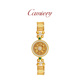 镀24K金 CAMIERY八宝罗盘手链男女同款 护身符本命年转运 防水防汗