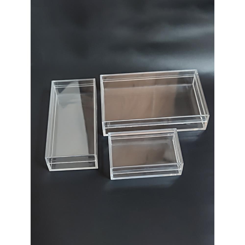 高档加厚塑料透明长方盒非亚克力糖果食品礼品伴手礼包装礼物盒子