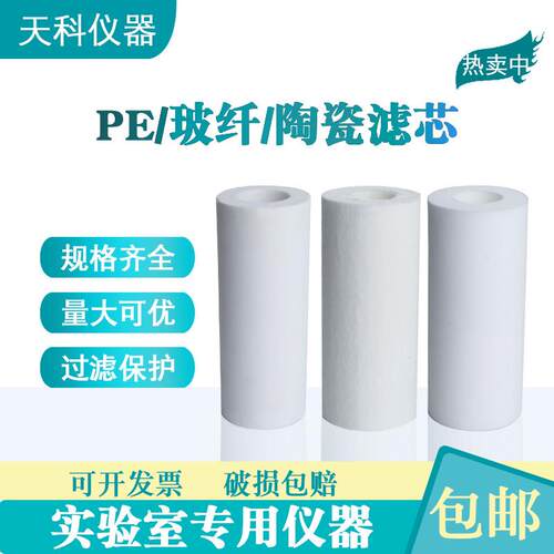 CEMS烟气过滤芯 玻纤 PE 陶瓷材质保护过滤器滤芯通用过滤器滤芯