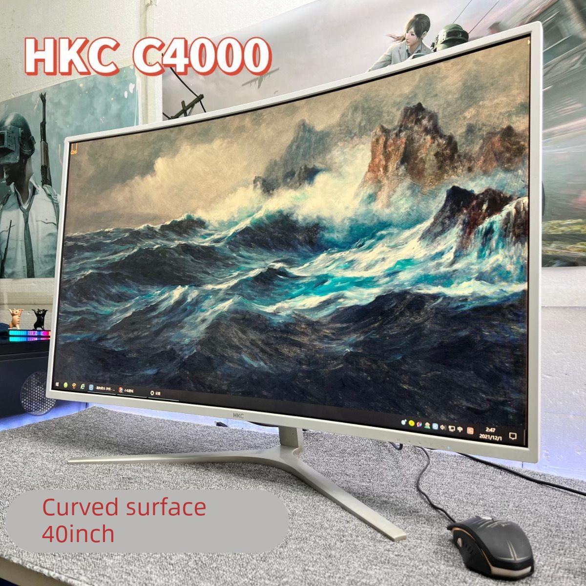 40寸二手显示器2K165hz电脑屏显示器电竞屏曲面屏防蓝光护眼屏