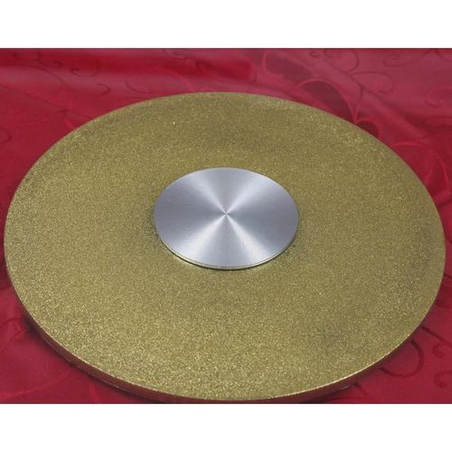 钢化玻璃圆形餐桌转盘玻璃家用底座圆台面转盘坚固吃饭圆转盘