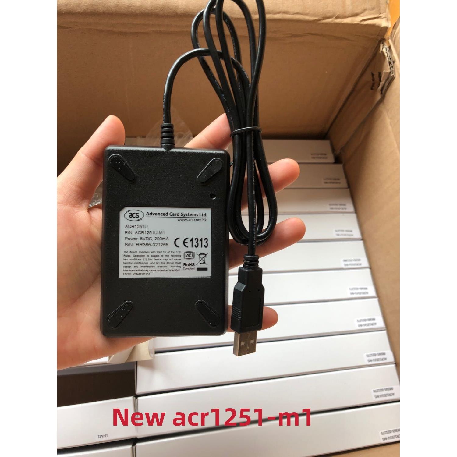 Nfc智能卡读写终端Acr1251U门禁卡读写器高频传感器卡符合Iso 781