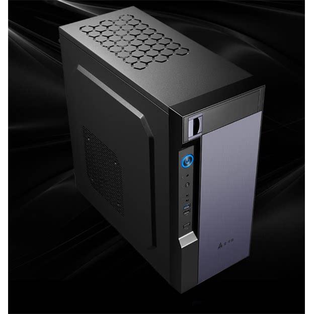 现货金河田机箱家悦X8 台式电脑箱USB3.0带光驱位下置电源ATX主板