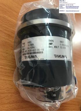 日本TAKUWA 马达同步变送器 86G