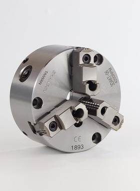 台湾千岛可调试强力型三爪钢壳三爪手动卡盘3DAKT-05 3DAKT-06 08