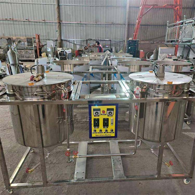 全自动不锈钢食用油精炼机亚麻油茶籽油菜籽油核桃油精炼设备,农机/农具/农膜,农产品加工设备,淘宝优惠券,粉丝福利购,淘宝优惠卷