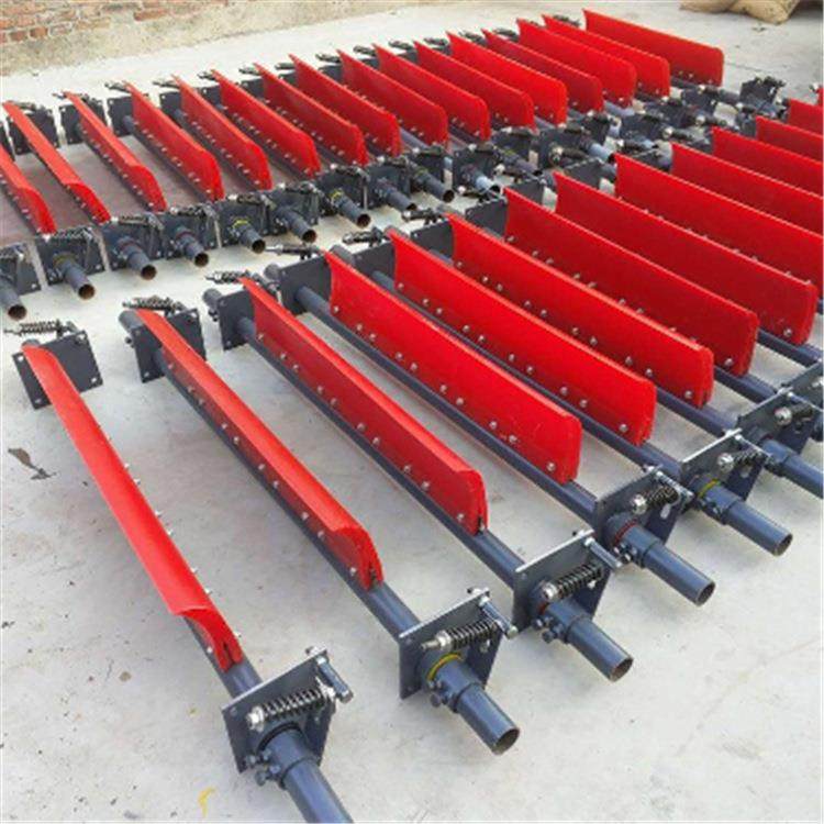 皮带输送机刮刀 聚氨酯 矿用V型阻燃清扫器