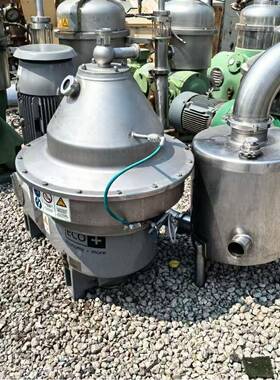 二手韦斯伐里亚碟式离心机牛奶脱脂机净乳机进口GEA净乳机