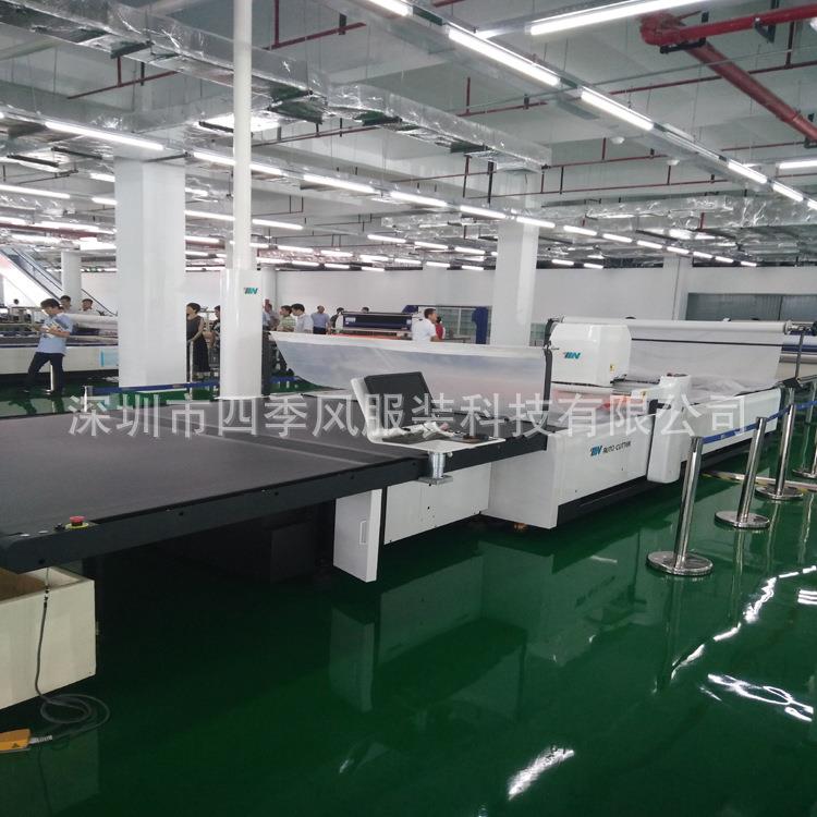 全自动电脑裁剪机高精度制衣裁床裁床台高效剪裁