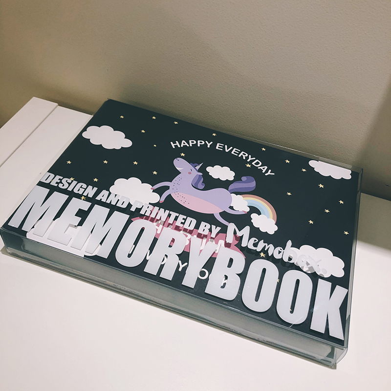 memobox儿童成长相册3寸5寸宝宝纪念礼物中号相册插页式家庭影集