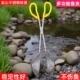 夹鱼钳子多功能抓鱼器大抓鱼手控鱼钳抓鱼钳加长钓鱼夹子夹鱼器