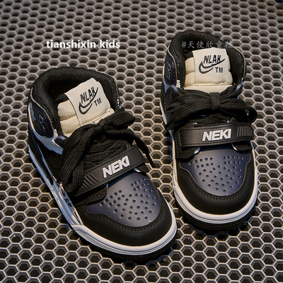 男童鞋子秋冬款2025新款儿童气垫运动鞋潮鞋中大童女童跑步鞋加绒