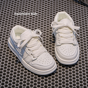 子2025新款 夜光板鞋 儿童运动鞋 男童小白鞋 中大童软底休闲鞋 女童鞋