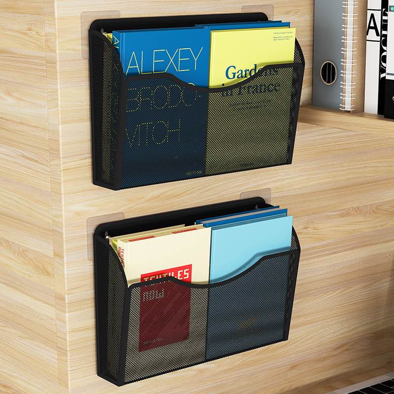 墙上置物架书架挂墙墙壁杂志报纸隔板免打孔悬空靠墙挂架收纳