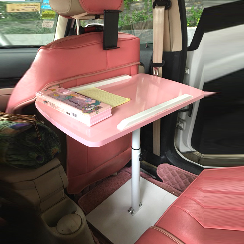 车用可折叠小桌板后座车载平板笔记本支架电脑桌子汽车内餐桌书桌