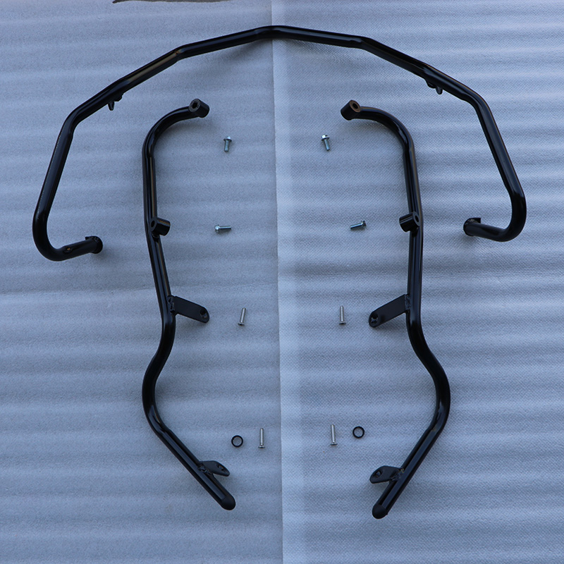 适用阿普利亚SRMAX250/300保护杠保险杠包围防摔杠踏板车改装配件