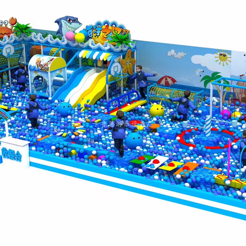 周口淘气堡生产厂家儿童乐园大型室内游乐场设备定制厂家亲子乐园