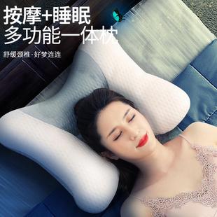 颈椎按摩器家用多功能气囊牵引护颈电动加热揉捏颈部腰部按摩枕头