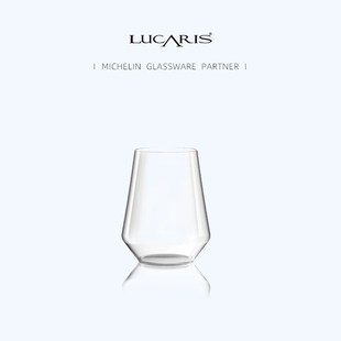 Lucaris进口果汁杯水晶烈酒杯创意家用 闪耀系列威士忌酒杯625ML