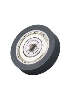 包胶轴承BAN21 BAN01-A-d3 d4 d5 d6 d8 d10 d15-D10 D12 D16 D20