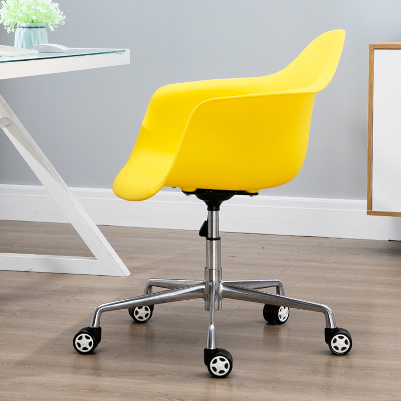 现代简约有扶手家用电脑椅懒人时尚书桌办公升降转滑轮靠背学生椅