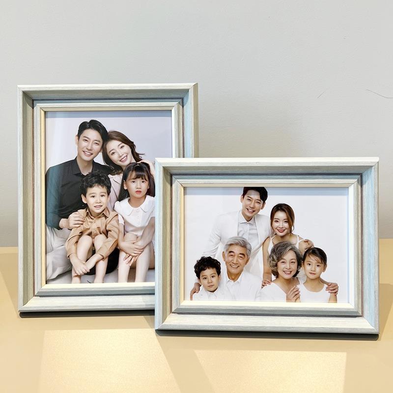 洗照片加相框摆台创意6寸7寸8寸10寸相册架相片框定制婚纱照挂墙
