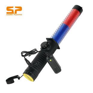 30厘米充电式交通指挥棒led电子哨警示棒手持应急夜间闪光灯棒