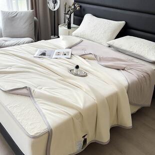 A类母婴级冰丝席床上四件套床笠款夏季空调软席子夏被凉席三件套4