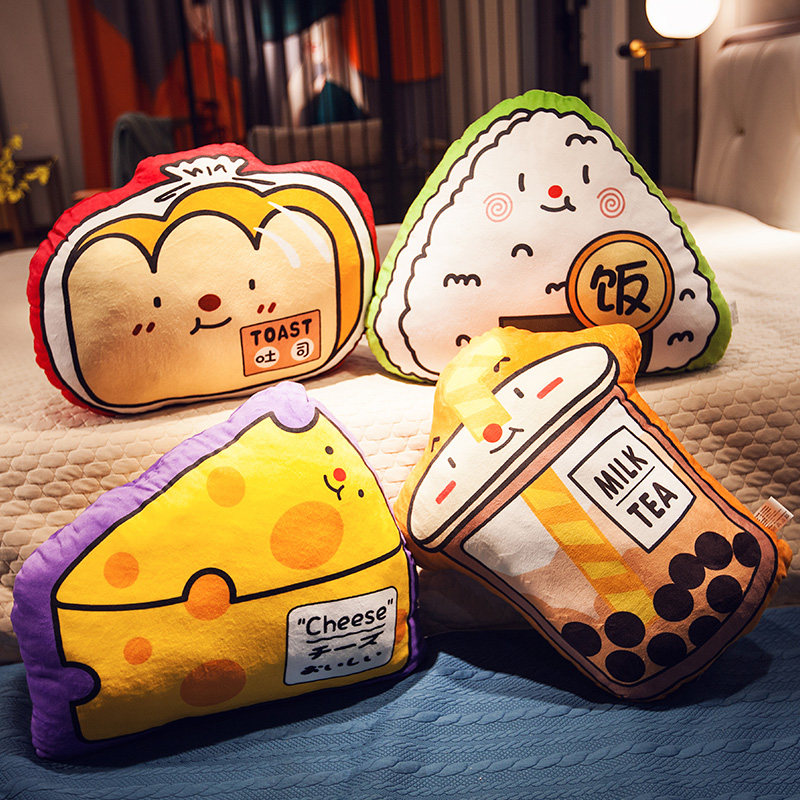 抱枕靠垫女生男生款睡觉枕头抱枕套不含芯靠枕床头沙发客厅汽车用