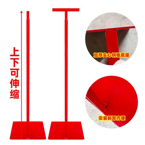 背景铁艺路引网红落地升降杆