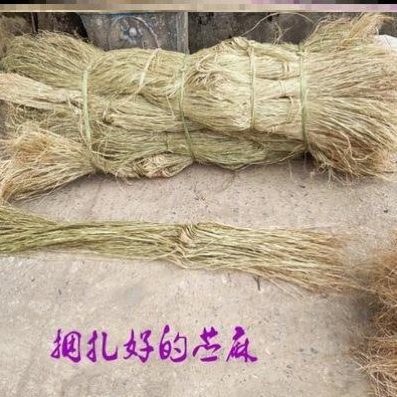 麻线苎麻布编织苎麻丝材料包麻手工织孝粽纺披天然苎麻绳纱