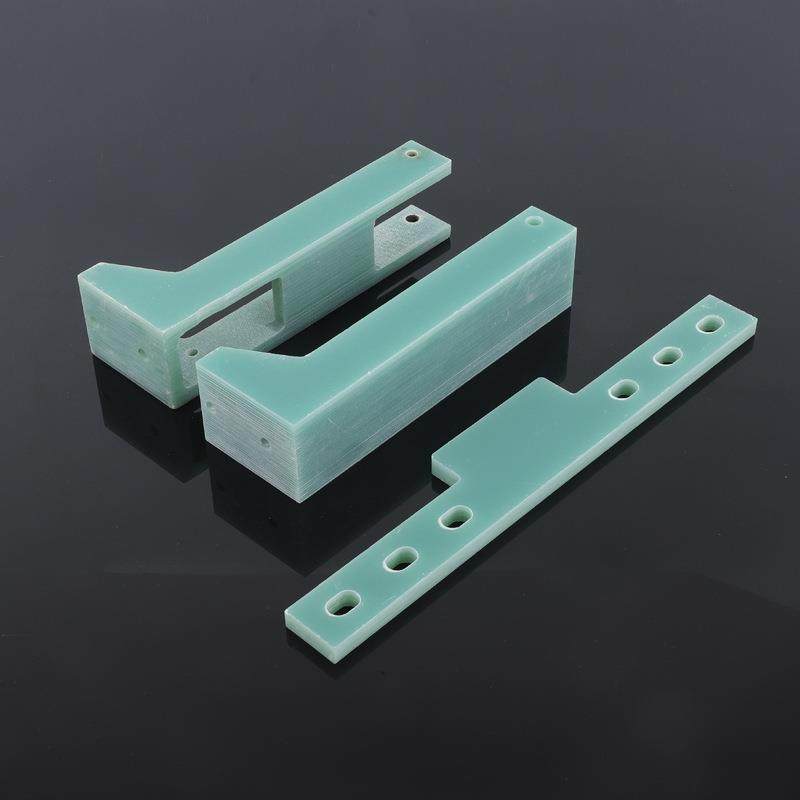 工厂水绿色FR-4玻纤夹具环氧树脂板绝缘材料雕刻可切割加工件