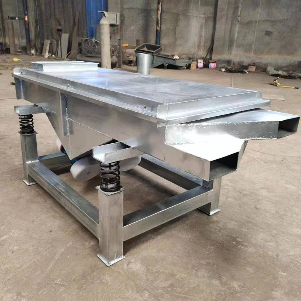 直销小型直线振动筛筛选松果杏仁核桃都可以使用坚果振动筛选机