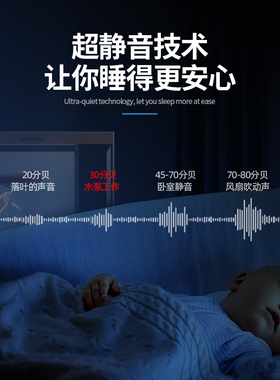 博特超静音鱼缸水泵水陆两用循环泵鱼池潜水泵小型抽水泵变频水泵