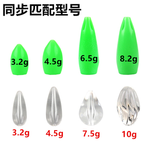 20根路亚助投器别针连接器转环瓜子亮片远投器钢丝长针垂钓小配件