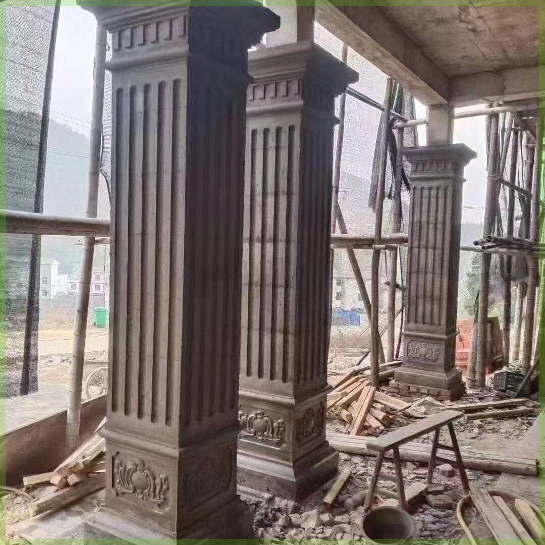 新款罗马柱柱子模具方柱别墅四方形模型大门水泥欧式建筑模板装饰