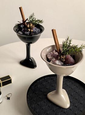 态生活轻奢风香薰晶石摆件家用持久留香无火扩香石高颜值软装饰品