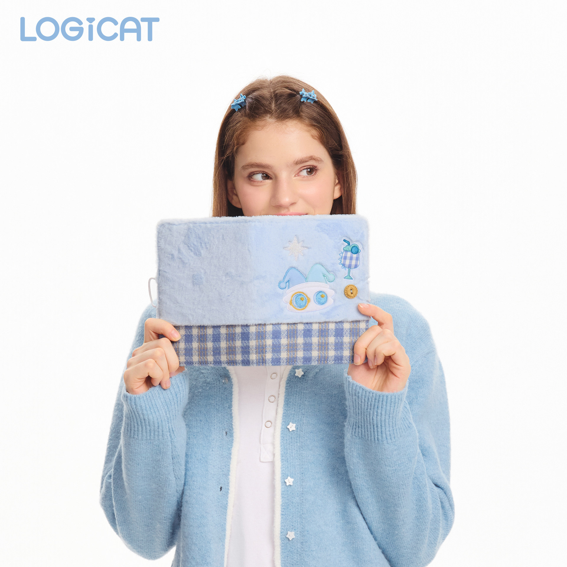 LOGICAT乐园猫笔记本原创意手账本高颜值B6日记本可整本替换本子图片