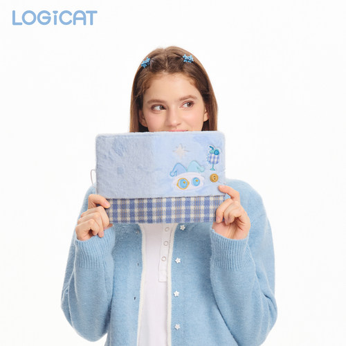 LOGICAT乐园猫笔记本原创意手账本高颜值B6日记本可整本替换本子