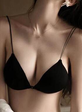 孕妇内衣夏季薄款细带美背胸罩女孕期聚拢前扣哺乳文胸时尚抹胸潮