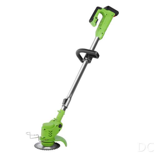 境外外贸无线锂电家用割草机修草机电动小型割草机锂电池修草机