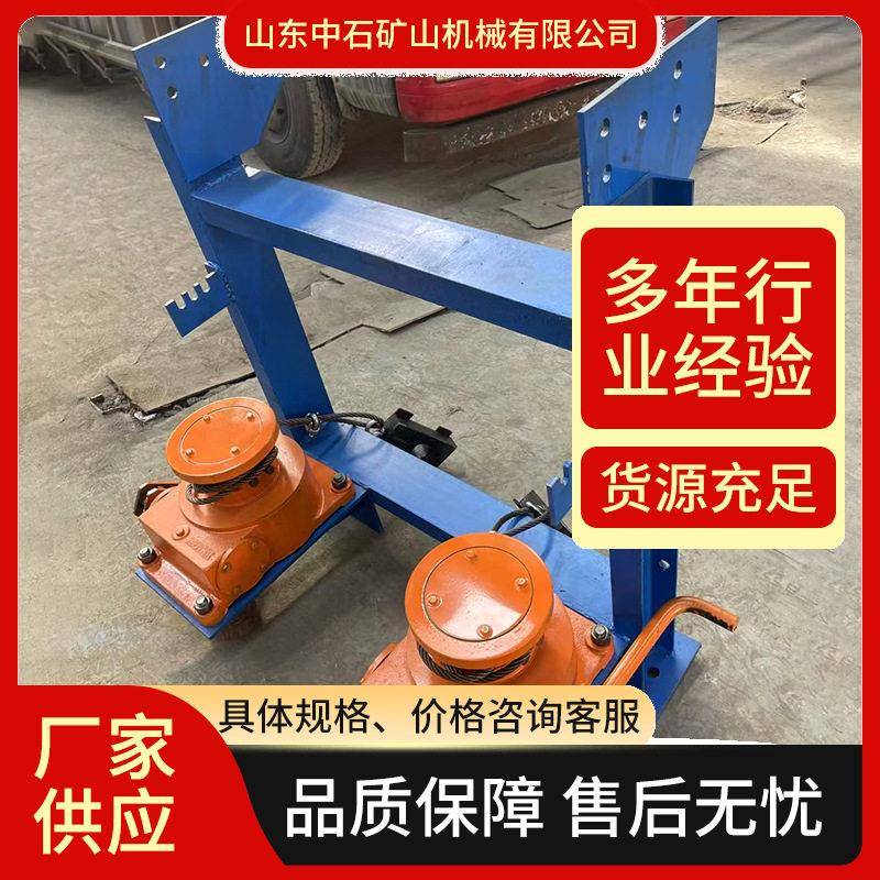 煤炭输送皮带机蜗轮张紧装置DSJ100手动涡轮涨紧器120型蜗轮卷筒