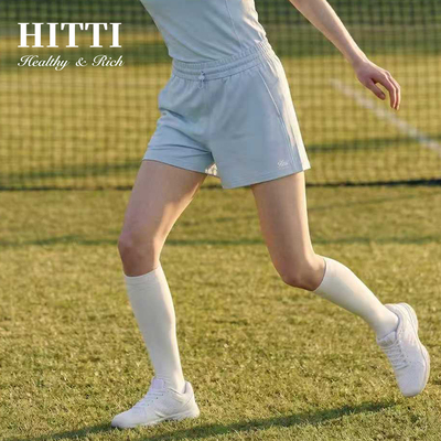 Hitti新款女士运动短裤弹力腰头可调节网球高尔夫亲肤休闲短裤