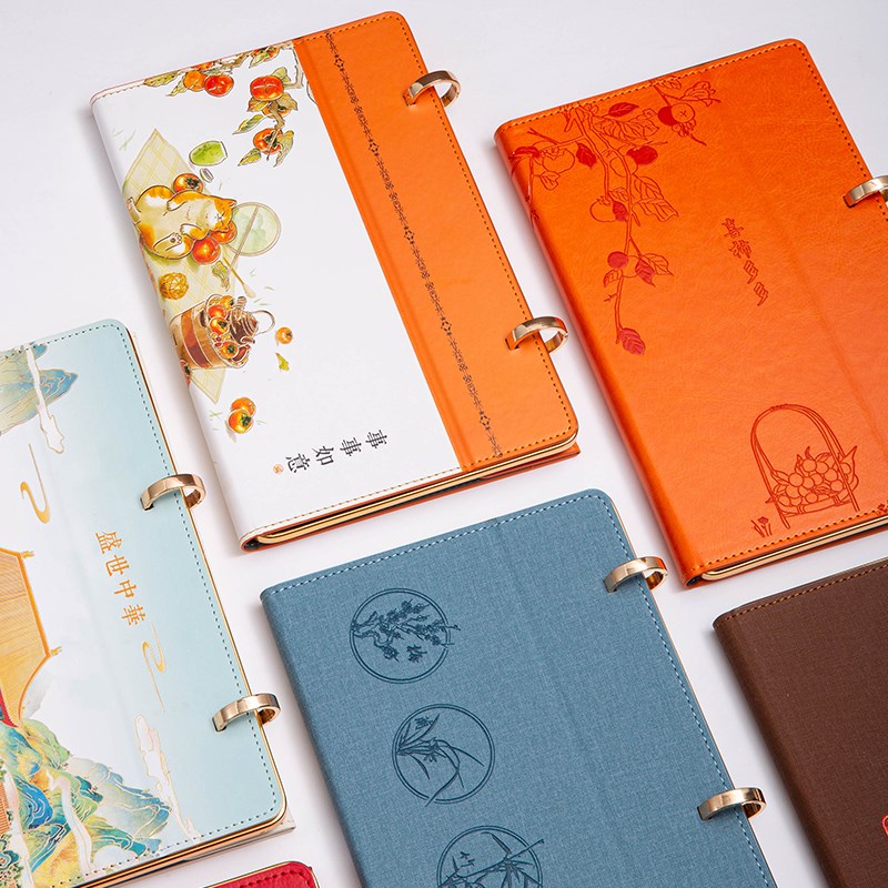 2025皮质台历定制ins风创意简约桌面摆件日历计划本公司企业广告