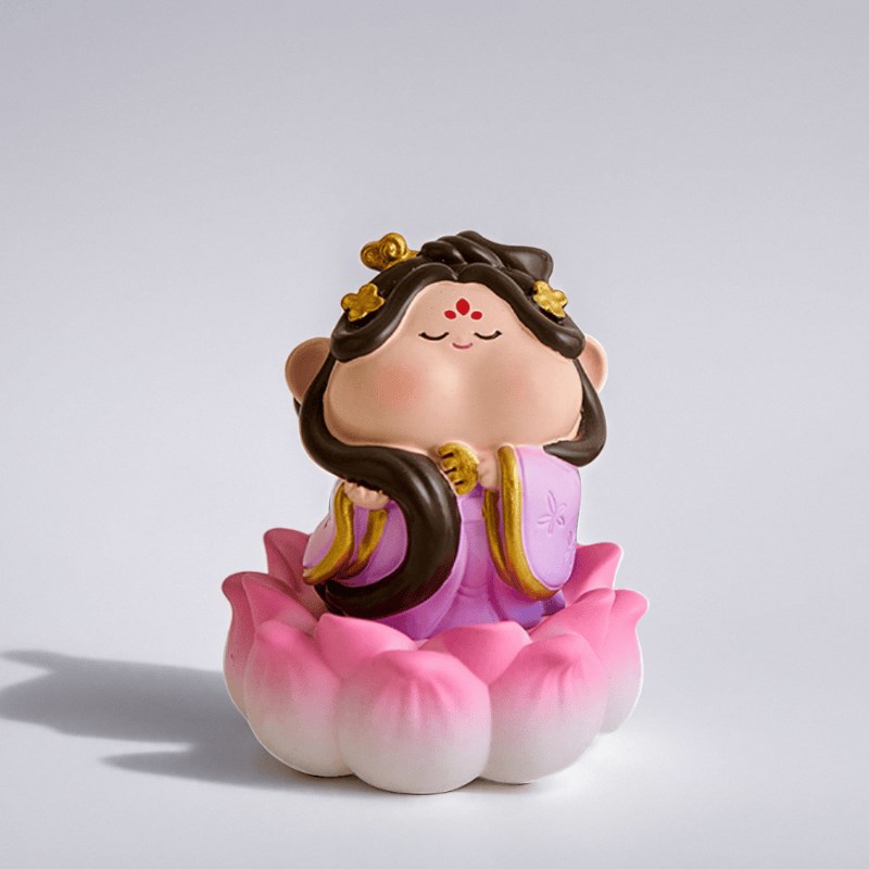 【防脱发娘娘】生发小神仙可爱办公室招财桌面摆件装饰品生日礼物