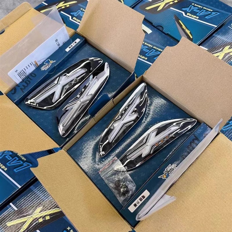 2024款 vespa150 冲刺春天转向灯 风暴立体 改装闪电白化转向灯