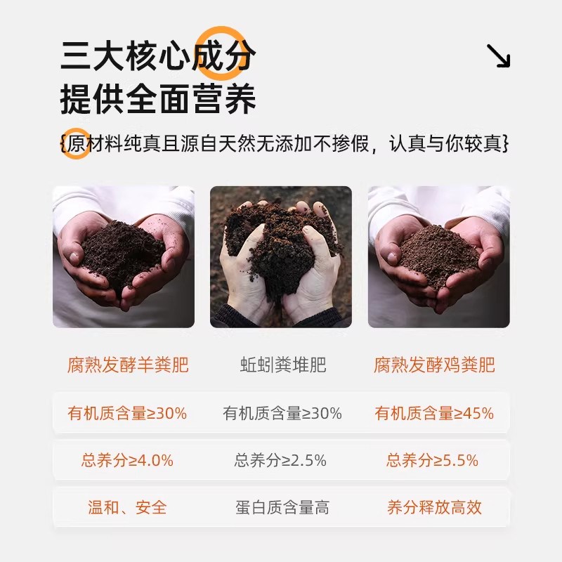 100斤纯羊粪发酵有机肥料蔬菜花卉专用通用型内蒙古农家肥腐熟种