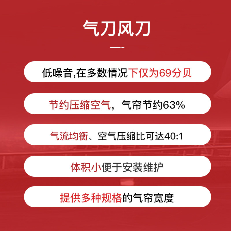 铝合金气刀风刀空压机压缩气源吹水除尘除水吹干气刀风幕工业喷嘴