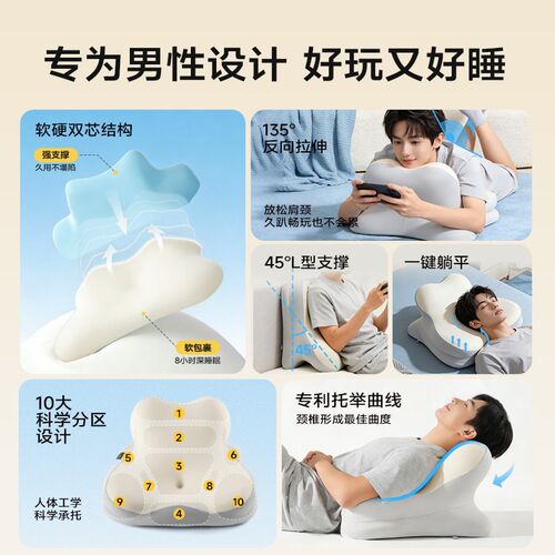 多功能趴睡枕玩睡枕玩手机专用枕头床头靠垫靠背躺床上靠枕趴趴枕